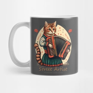 Street Artist Cat Mug